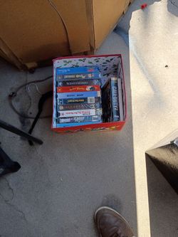 Mixed Lot of VHS Tapes and More