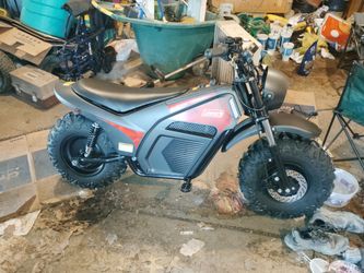 Coleman evb200 electric minibike