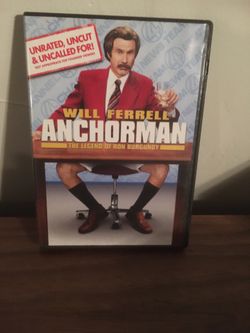 Anchorman: The Legend of Ron Burgundy DVD