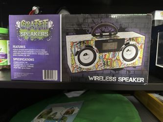 Graffiti Bluetooth Stereo Speaker
