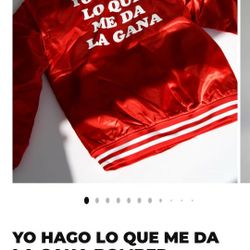 Bad Bunny, Yhlqmdlg Hija De Tu Madre Bomber Jacket