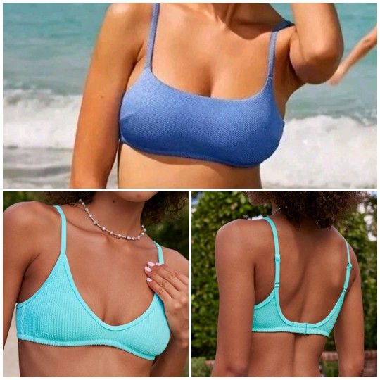 Aerie Bikini Tops Lot Of 2 Women's Size XLarge NWT