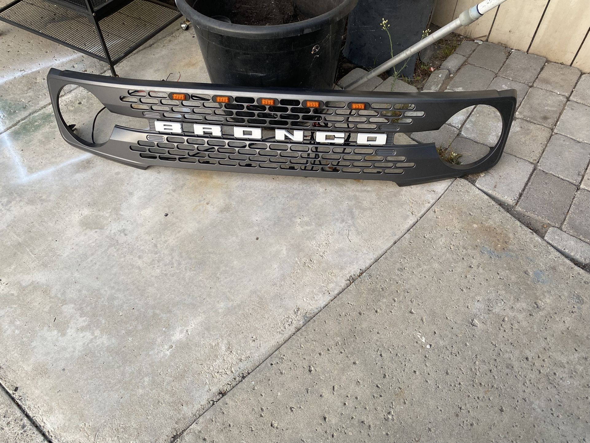 2024 Bronco Grille