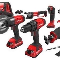 Craftsman V20 7-Tool Combo Kit — Power Meets Precision!