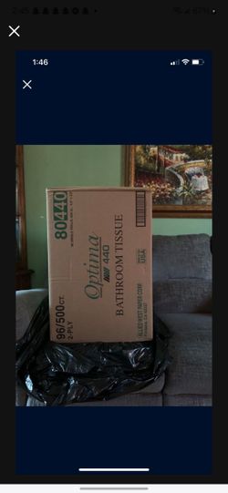 Box Of Toilet Paper 96 Rolls!