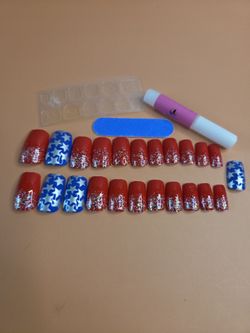 Patriotic Nail Kit #7