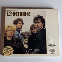 U2 October CD Album Year 1981 