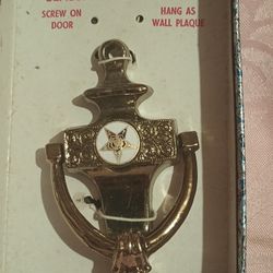 Mini Brass Door Knocker 