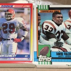 Mystery 50x Count Of Football Cards (Range From 60’s-Present Day)