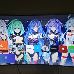 65" Samsung Curved TV 