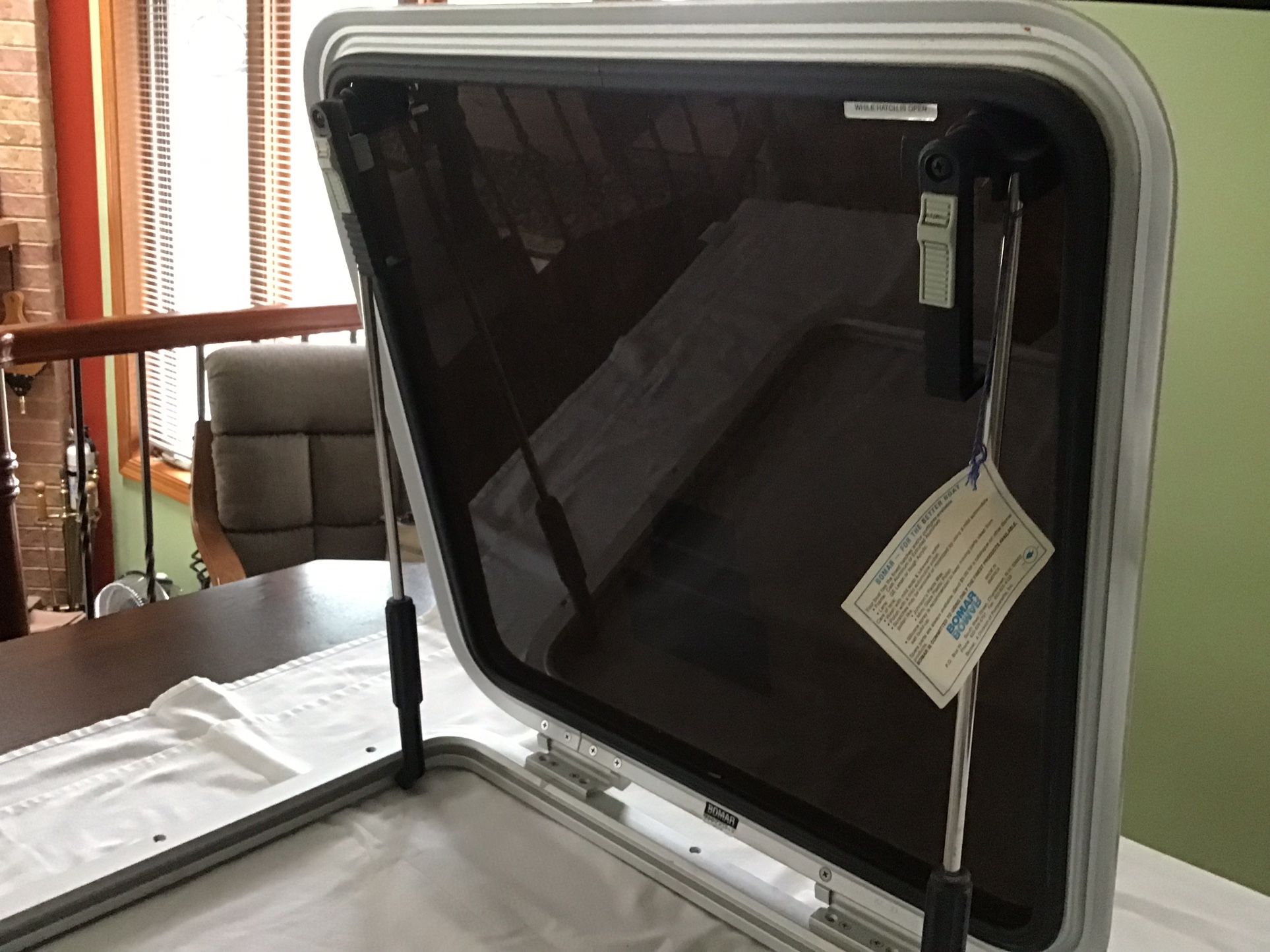 MARINE BOMAR HATCH / N1022 - 10AXWB NIBO HATCH 22 SQ. L/P WELDED BASE, / BRAND NEW / BOMAR / Power And Sail Boats $575 /