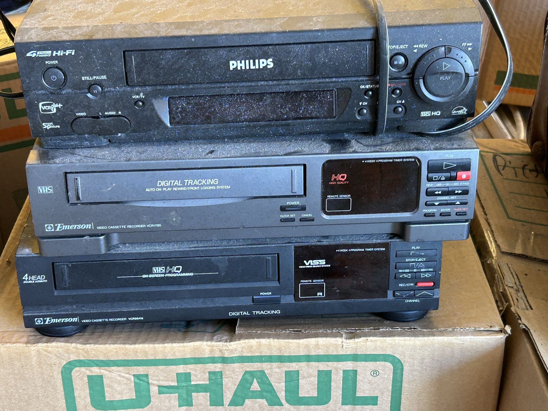 VCRs 10 bucks apiece