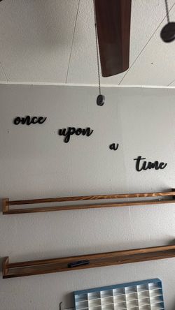 Once Upon a Time Wall Letters Set