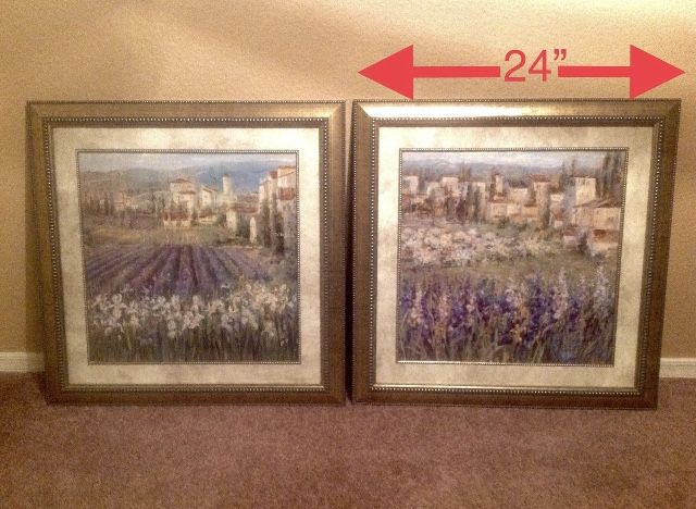 Beautiful Framed Provincial Prints by Michael Longo (set of 2) Wall Art