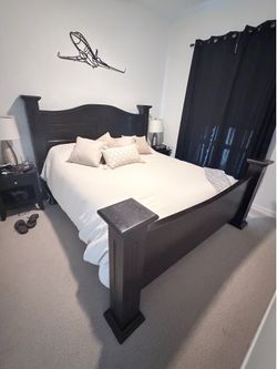 Bedroom set with mattress