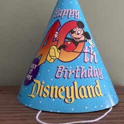 Disneyland 40th Birthday Party Hat