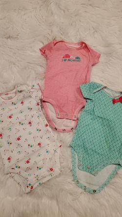 Baby girl onsies
