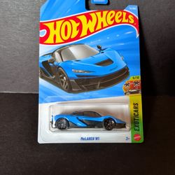 Hot Wheels Exotic Cars Blue McLaren W1 