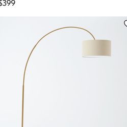 West Elm Over Arching Floor Lamp 