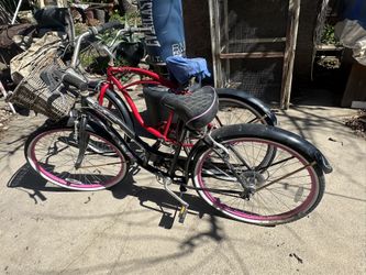 Pink Beach Bike $55