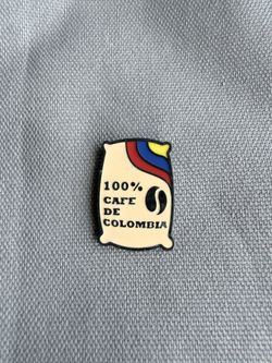 Pin De Bulto De Cafe Colombiano