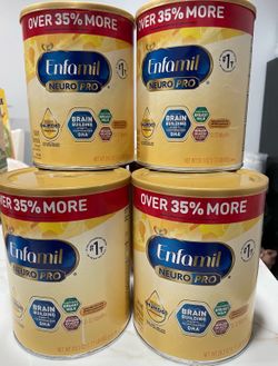 Enfamil neuropro 28.3 $25 each can