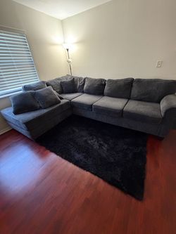 Broyhill Sectional Couch 3 piece Grey