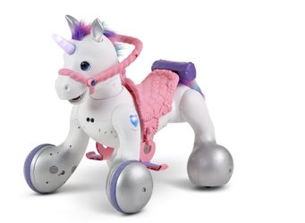 KidTrax 12v Ride And Play Unicorn 