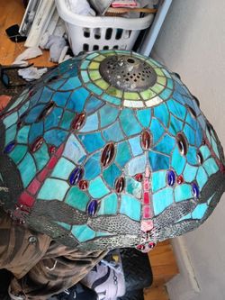 Tiffany lamp shade,Dragon fly,.