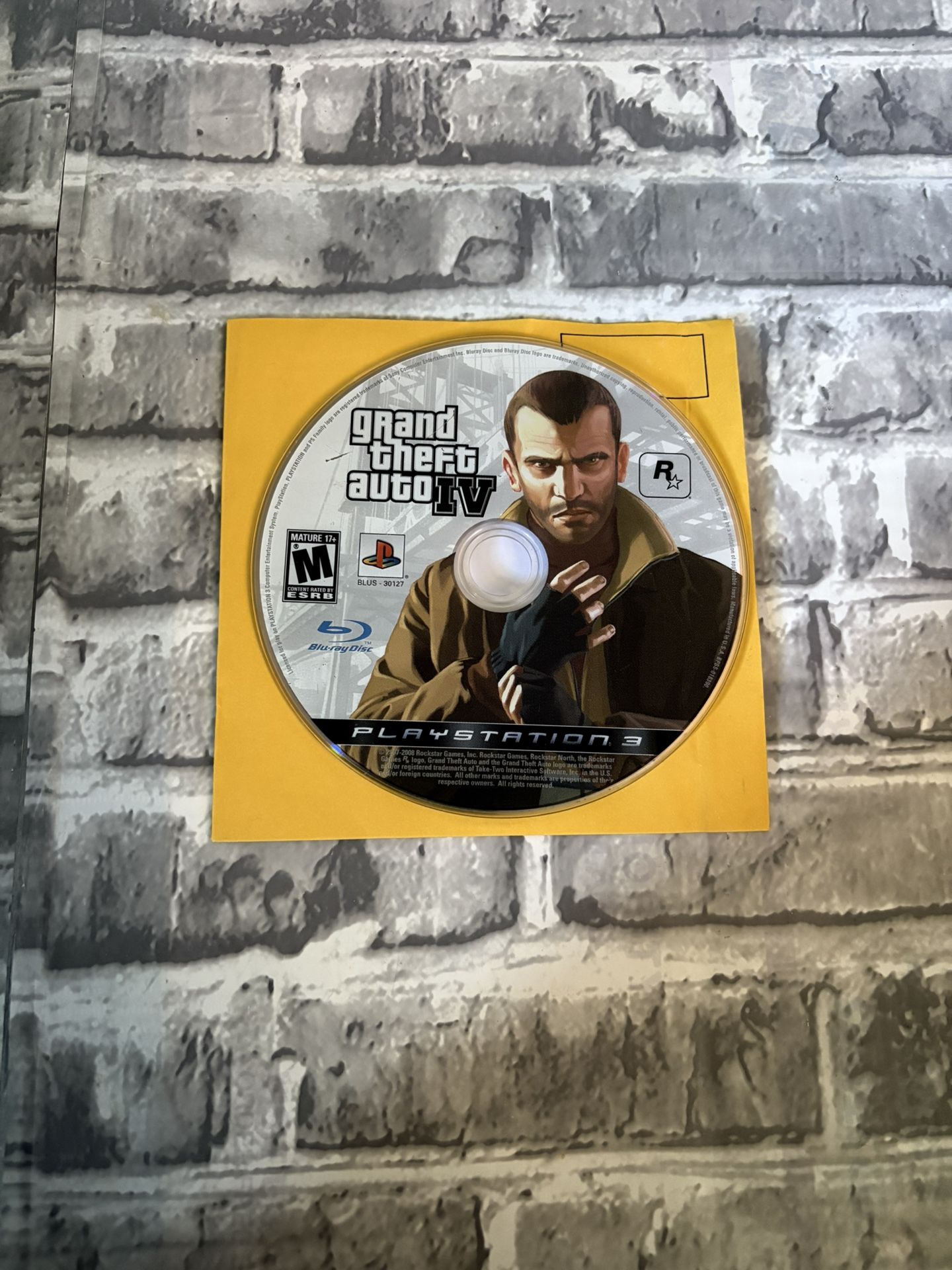 Grand Theft Auto IV PS3 Sony Playstation GTA 4