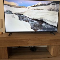 MUST SELL ASAP – Modern Wood TV Stand – Like New – $150