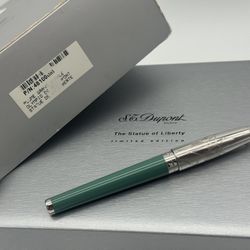 S. T. DUPONT THE STATUE OF LIBERTY LIMITED EDITION FOUNTAIN PEN NEW 100% GENUINE