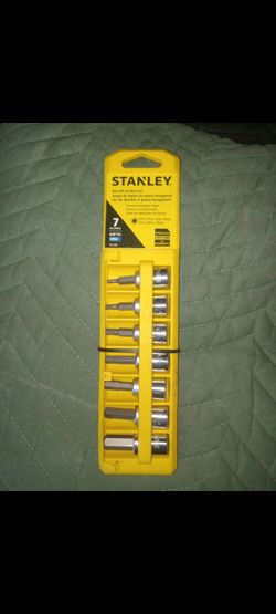 Stanley Hex Bit Socket Set