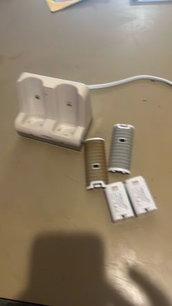 Nintendo charger and  battery pack cover