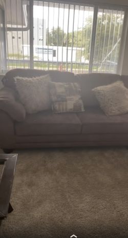Brown Sectional Couch 