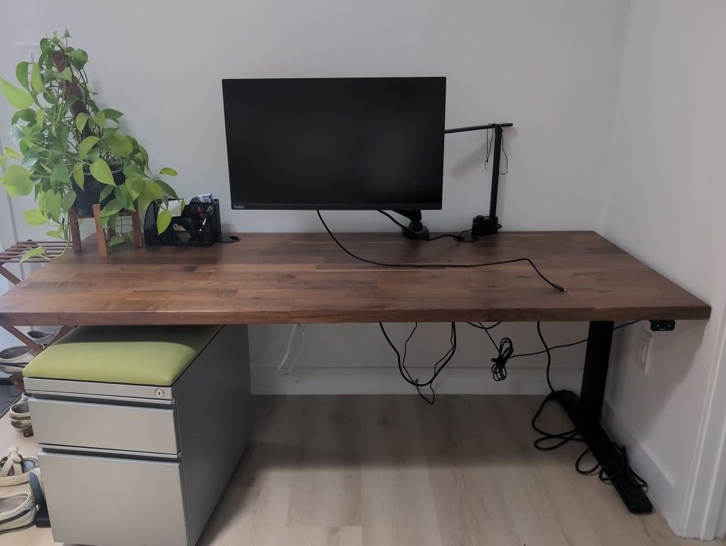 Solid Wood Standing Desk