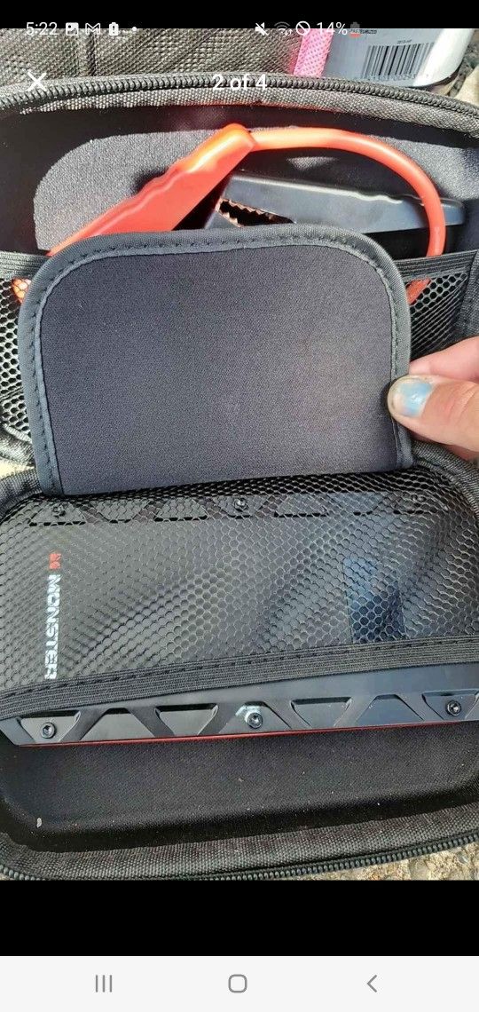 Monster 8000mah Jumpstarter/Powerbank