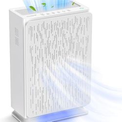 E-400
AromaRoom True HEPA H14 Air Purifier for Large Room Up to 1200 Ft², Air Purifiers for Home Bedroom with Air Quality Sensor, Filters Up to 99.99%