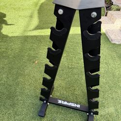 INSPIRE 6 PAIRS VERTICAL DUMBBELL RACK