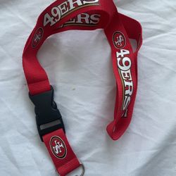 New 49ers Lanyard $5