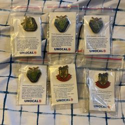 Dodger Unocal 76 Vintage Pins