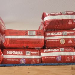Huggins And Pampers Diapers ($8) Each