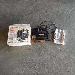 Craftsman Saber Saw Jigsaw With Box And Instructions