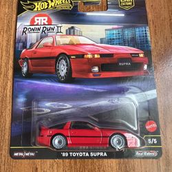 Hot Wheels Toyota Supra ‘89 “Brand New | Ronin Run II”
