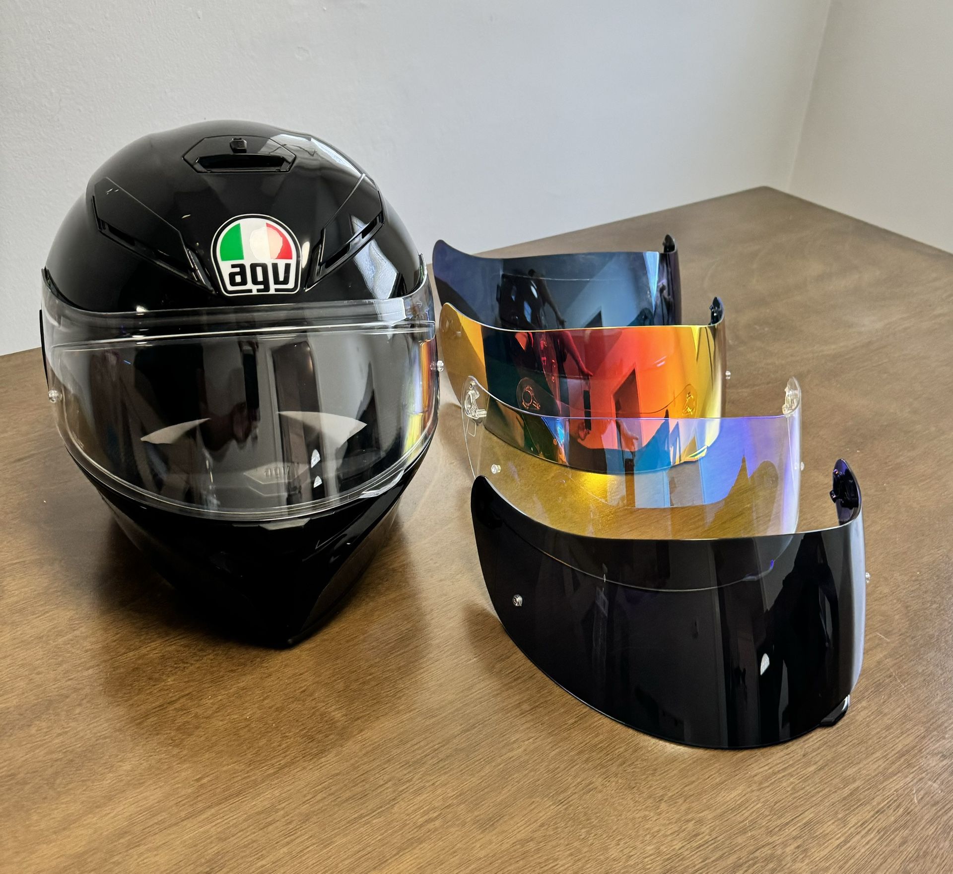 AGV K3 SV Motorcycle Helmet With 5 Visors And Pinlock