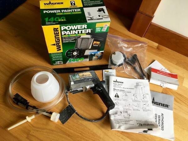 Wagner Power Painter Sprayer Model 170 1400 PSI