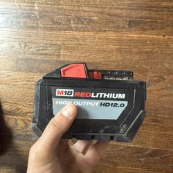 Milwuakee 12.0 Battery