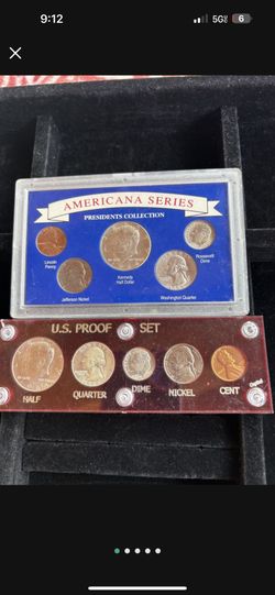 2. SET US AMERICANA SERIES 90%SILVER. Year. 1964