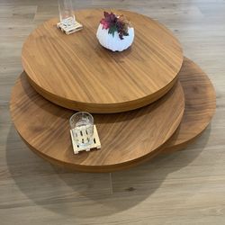 Moe’s Torno 32” Round Coffee Table 
