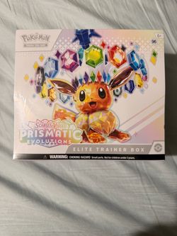 Pokemon Prismatic Evolutions Elite Trainer Box